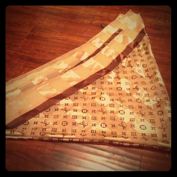 Silk LV Scarf