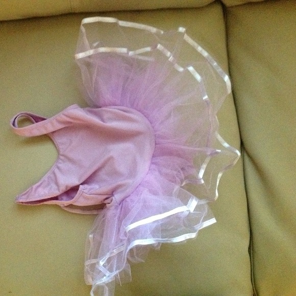 Purple ballet dress