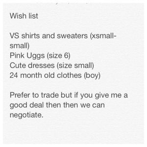 Wish List