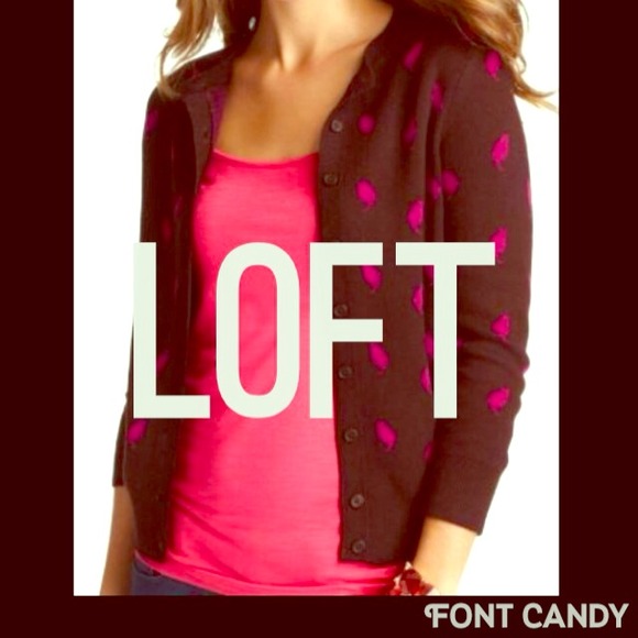 LOFT Tops - 🔻reduced🔻LOFT kitty cardi