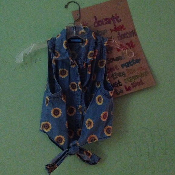 forever 21 sunflower top