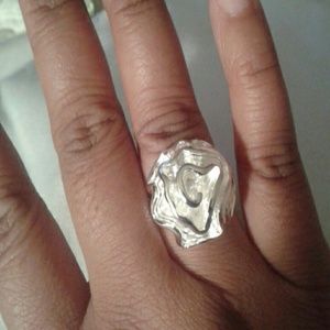 Sale!!!!New Flower Silver Rose Ring