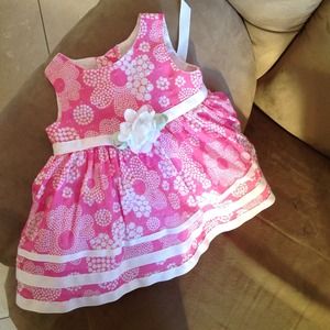 Baby girl dress pink