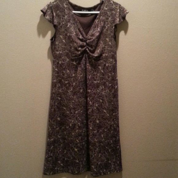 Brown Business Dress