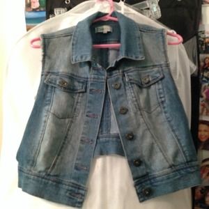 Light Denim Vest