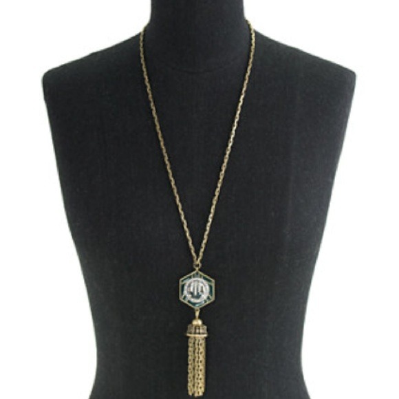 🔴SOLD🔴 J. Crew Lulu Frost Midnight Moon Tassel