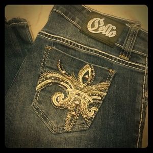 ★REDUCED★Straight Leg Studded Jeans