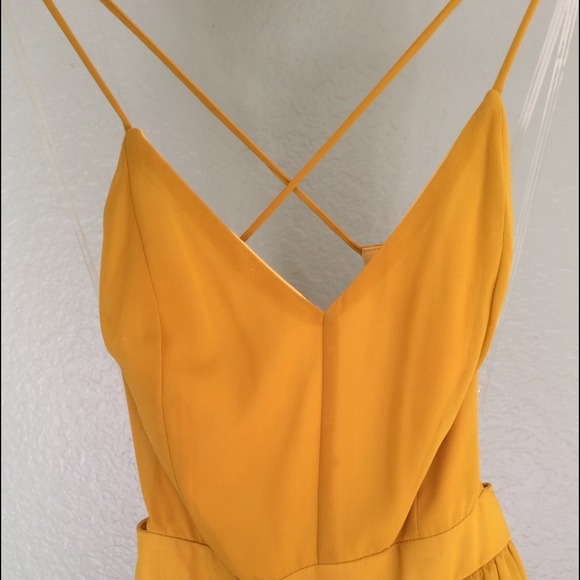 Mustard Yellow Dress