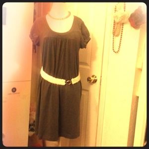 Cute dark grey dress
