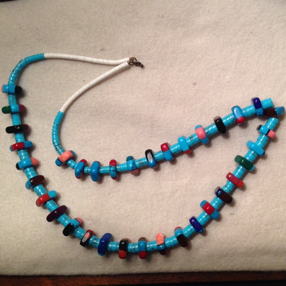 Native American turquoise necklace