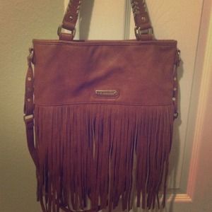 Steve Madden fringe purse!