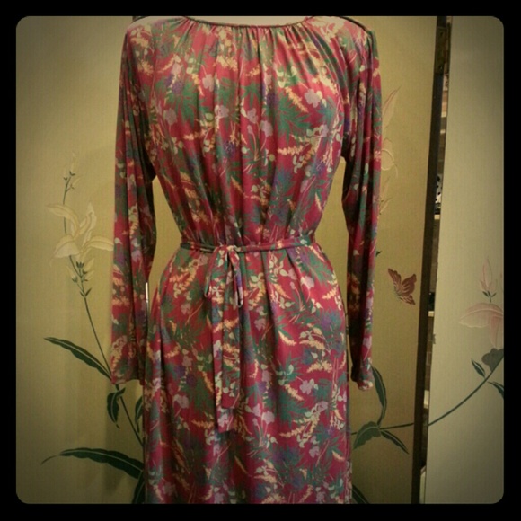 Diane von Furstenberg vintage silk dress