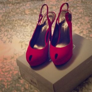 Sz.7 Jessica Simpson heel