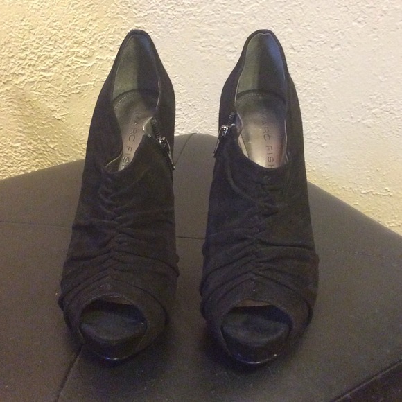 SOLD Marc Fisher suede booties -- never worn! - Picture 2 of 2