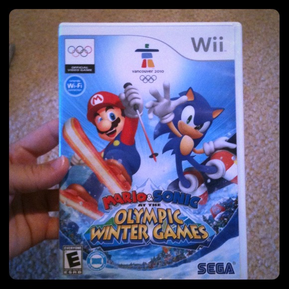 Sonic and Mario Olympic Winter Games & Sonic Clrs