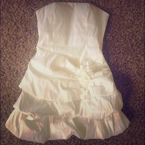 White dress from twenty one.