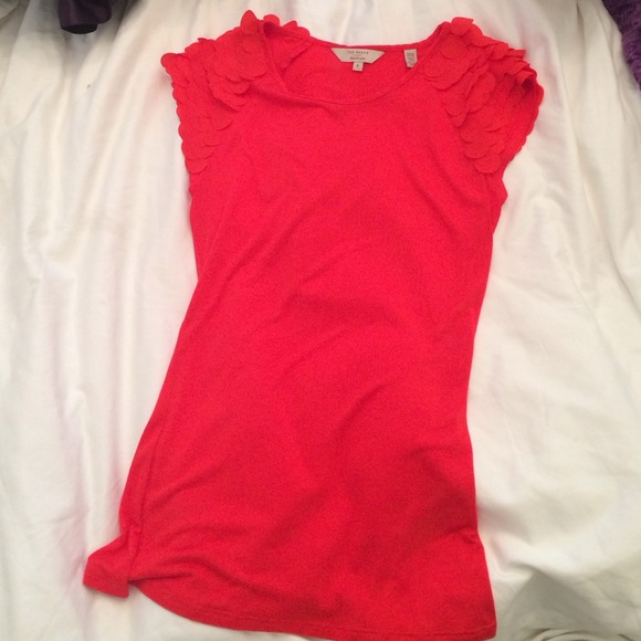 Red Ted Baker shirt!!