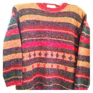 2Colorful Dress Barn sweaters!