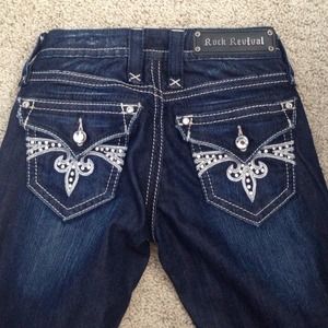 ROCK REVIVAL sora skinny denim jeans