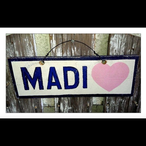 Brandy Melville style personalized signs