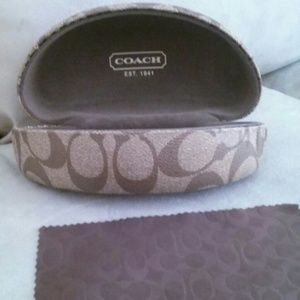Coach sunglass case