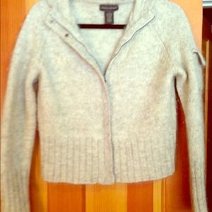 Cozy banana republic zip sweater