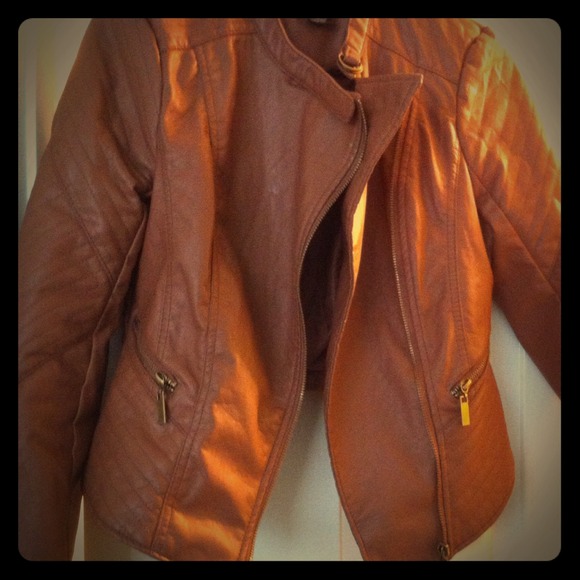 Leather jacket
