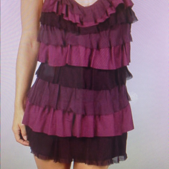 Free People ruffle tunic dress
