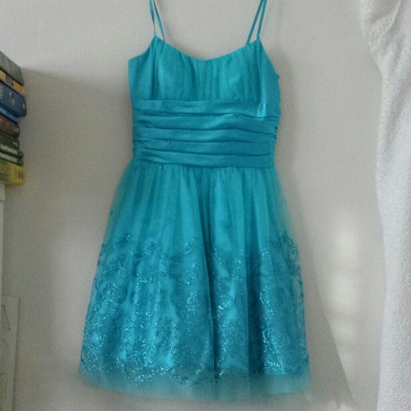 Blue dress
