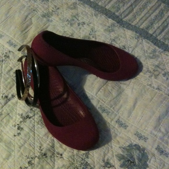 Croc Flats & Headbands (bundle)