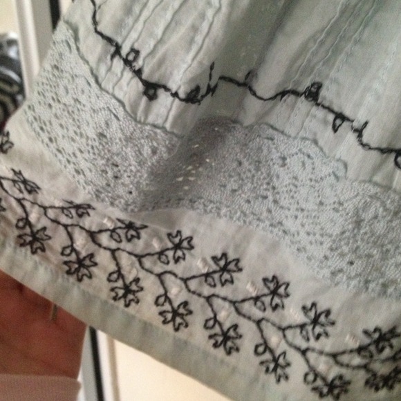 Blue free people tank top - Picture 3 of 4