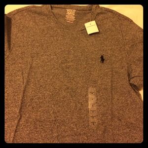 Men's RLP dark heather grey tee!