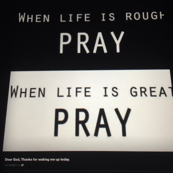 Thank you GOD