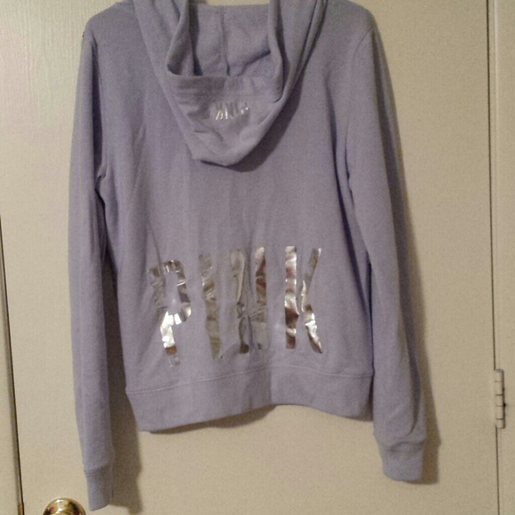 BNWT Victoria's secret bling sequence hoodie M - Picture 2 of 3