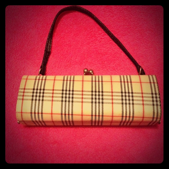NWOT Plaid hand bag