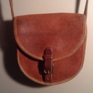 Leather Messenger Bag