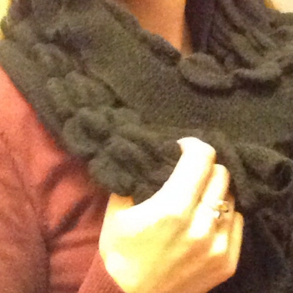 Donated! Victoria Secret Black Knit Scarf - Picture 2 of 3