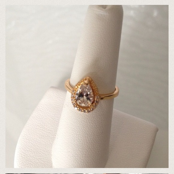 Beautiful Rose Gold Plated Ring