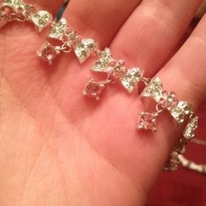 Green and Pink fake Diamond Set