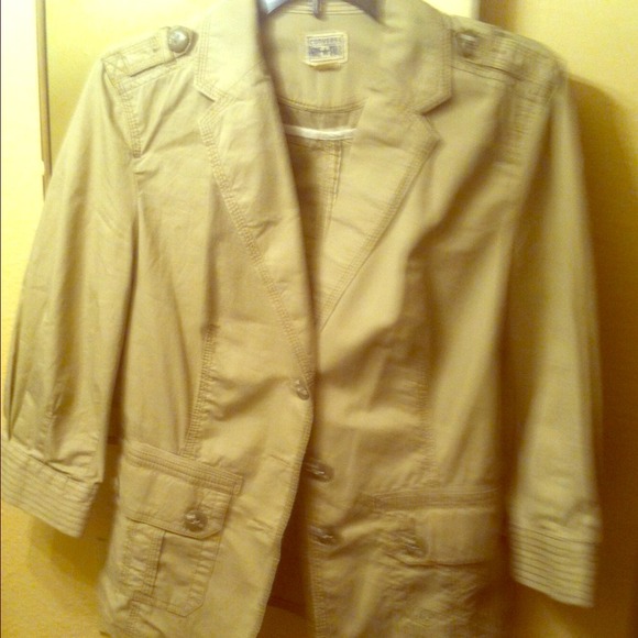 Converse One Star Tan Jacket