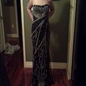 Sequin prom dress