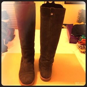 ON HOLD Michael Michael Kors suede knee high boots