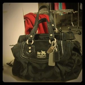 auth. madison coach bag...good condition