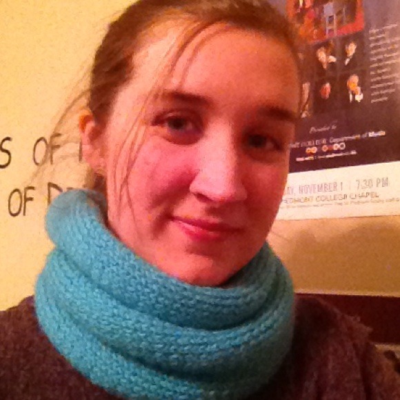 Custom knit Infinity Scarf - Picture 3 of 3