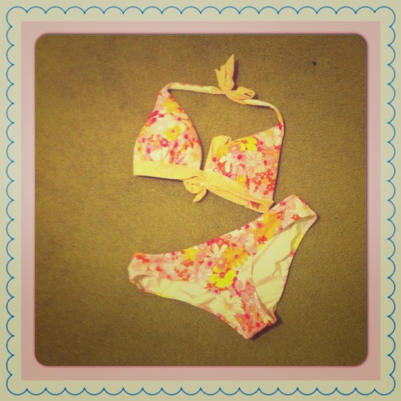 Victoria's Secret Other - Victoria secret pink floral swim suit