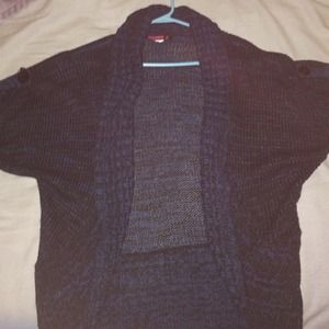 Black/Turquoise cardigan