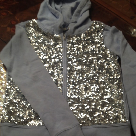 Victoria's Secret Sweaters - Victoria secret pink super bling zip up hoodie