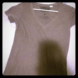 Dark Grey V-neck
