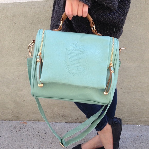 Handbags - PU leather cross body/shoulder/top handle bag