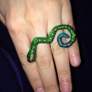 Betsey Johnson snake ring